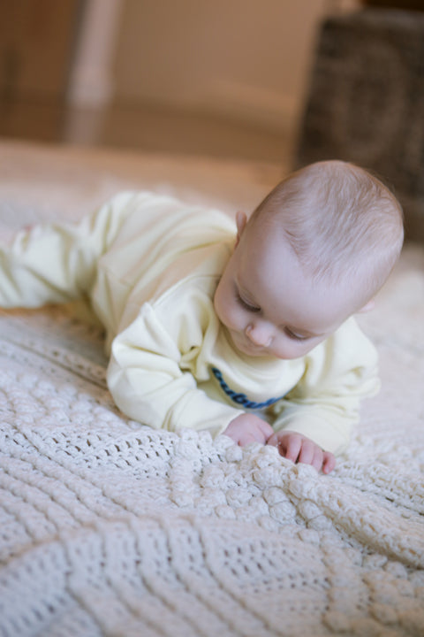 Mini Organic Cotton Kiss My Tuchus Sweatpants