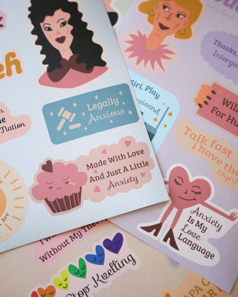 The Supersized Schticker Pack