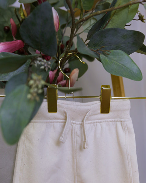 Mini Organic Cotton Kiss My Tuchus Sweatpants
