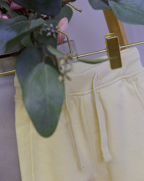 Mini Organic Cotton Kiss My Tuchus Sweatpants