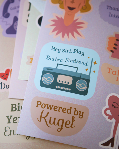 The Supersized Schticker Pack