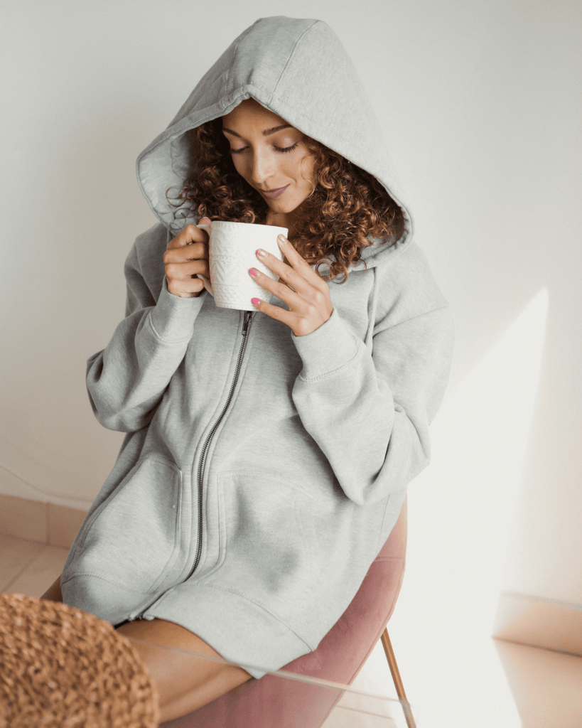 Organic Cotton Zip Up Hoodie