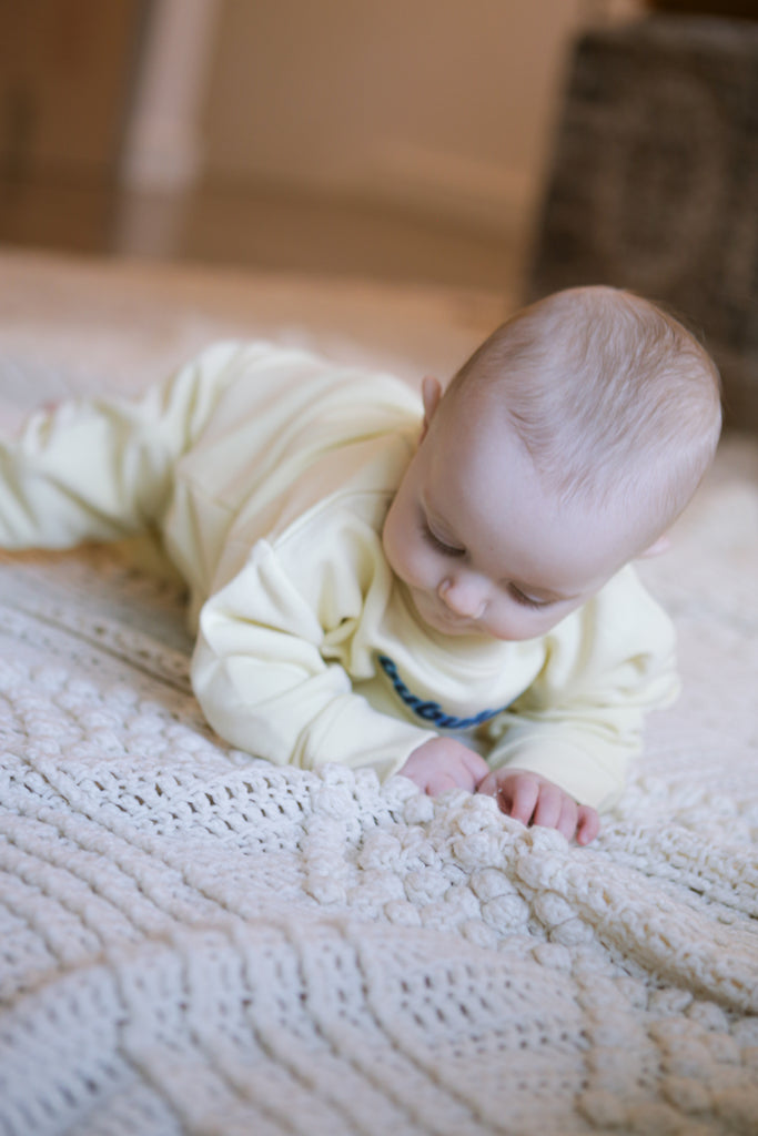 Mini Organic Cotton Kiss My Tuchus Sweatpants