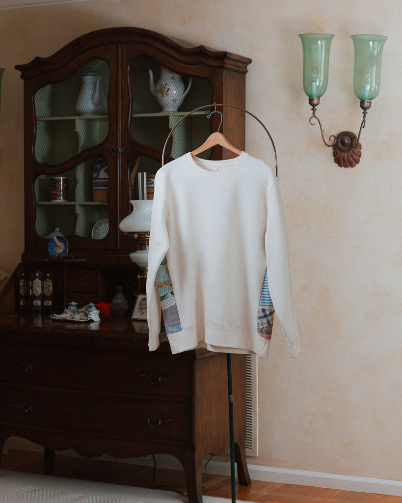 New England Quilted Sweater